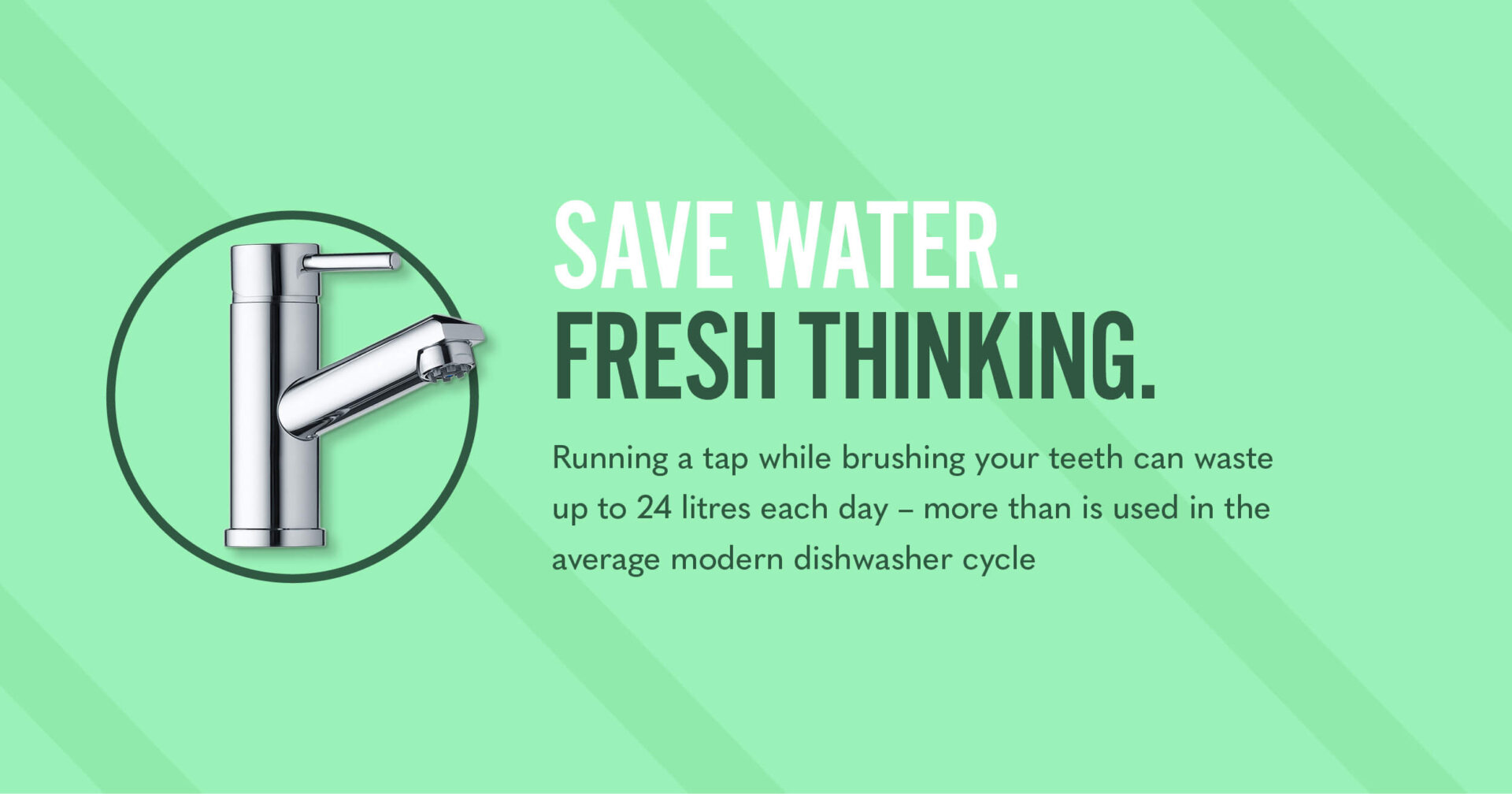 Save water