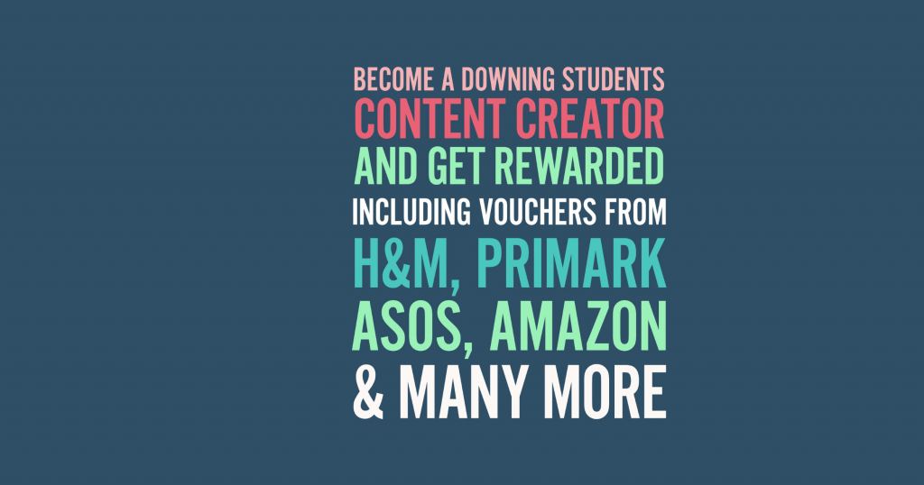 Downing Students Content Creator Rewards
