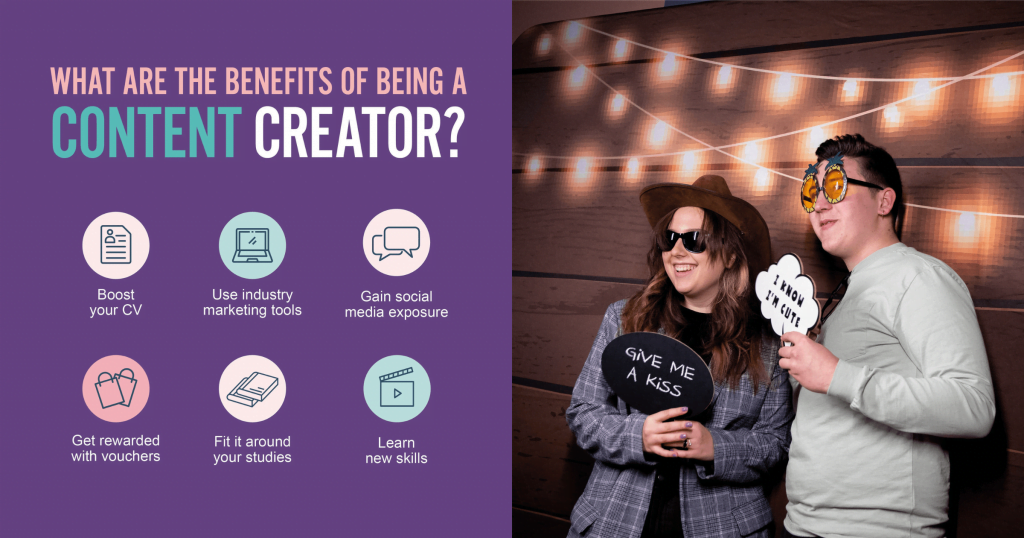 Benefits of Being A Downing Students Content Creator