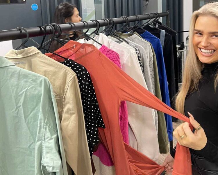 student at swap shop